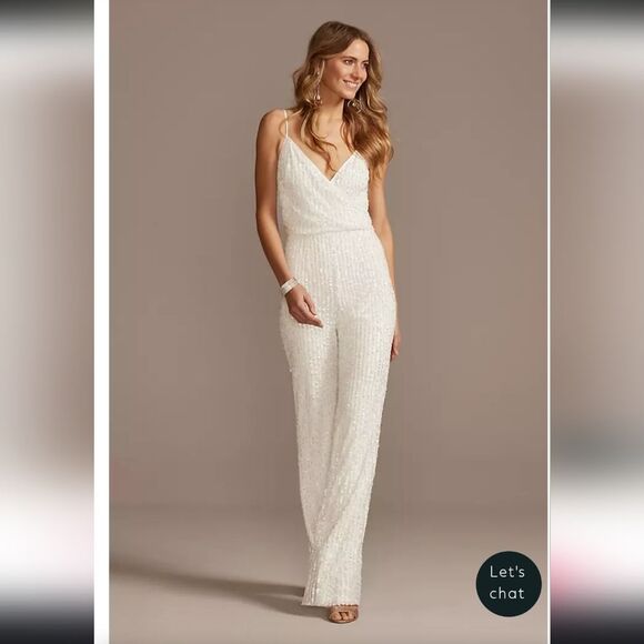 DB Studio Elegant Wedding Jumpsuit - Picture 1 of 11